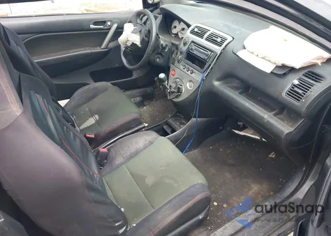 2003 Honda Civic Si from USA, damaged, VIN SHHEP33603U405671